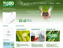 Tablet Screenshot of gso.org.br